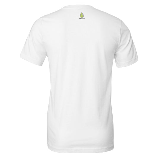 Premium Unisex Crewneck T-Shirt | White Throw Far Classy