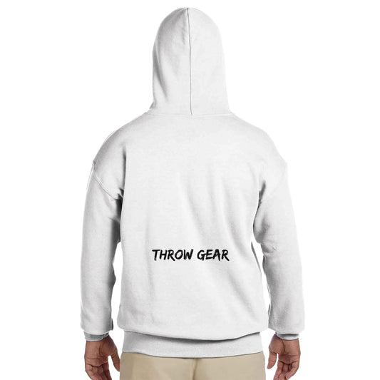 Throw Statue Hoodie | White (Unisex)