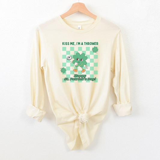 Premium Unisex Longsleeve T-shirt | Natural Kiss Me